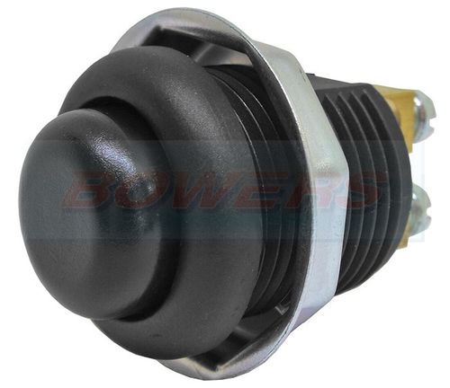 12v24v Heavy Duty Black Push Button Momentary Switch Ignition Start Starter Horn — image 1