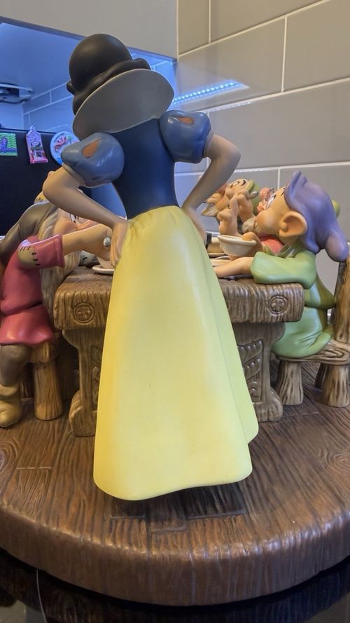 RARE Snow White and The Seven Dwarfs  Soup's On Figurine LE 1542/1937 — image 10