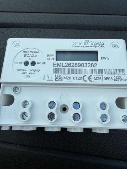 Emlite ECA2.z Single Phase Electronic kWh Meter LCD — image 2