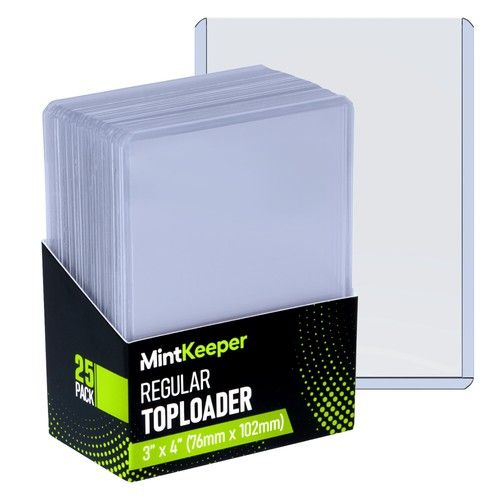 MintKeeper Toploaders Clear Rigid Card Sleeves Top Loaders MTG/Pokemon (25-1000)