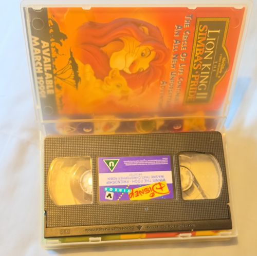 Disney Winnie the Pooh: Friendship VHS Tape U Rated PAL English 1996 — image 4