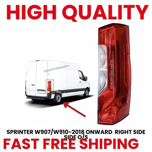 Mercedes Sprinter 2018-2024 Rear Tail Light Lamp Right Drivers Side