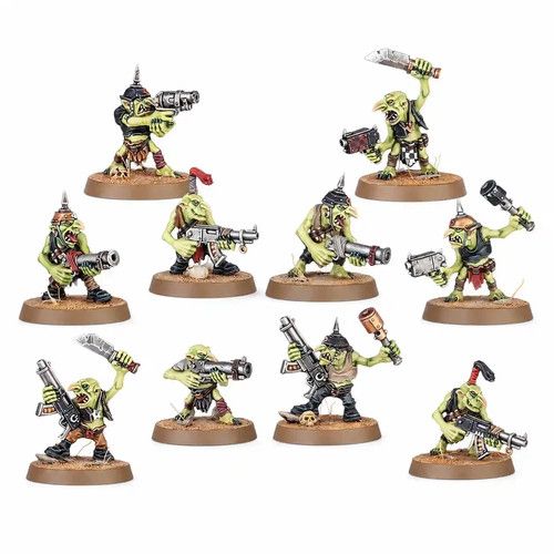 10 Ork Gretchin - Warhammer 40K Armageddon Ork Gretchins - Brand new on sprue