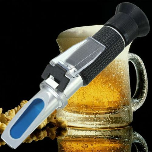 Brix Refractometer ATC For Wort Beer Specific Gravity 1.000-1.120 Hydrometer — image 2
