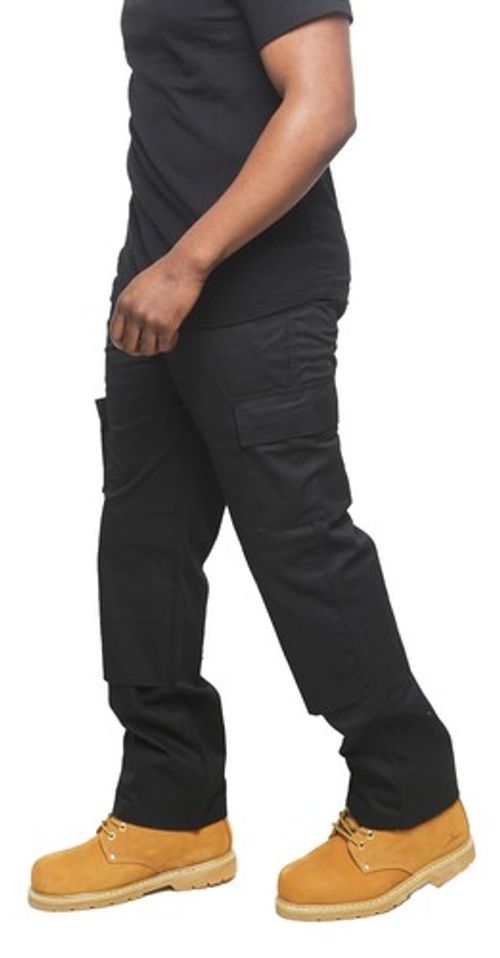 Mens BWM Lightweight Cargo Combat Work Trousers Size 28 to 52 & Knee Pad Pockets