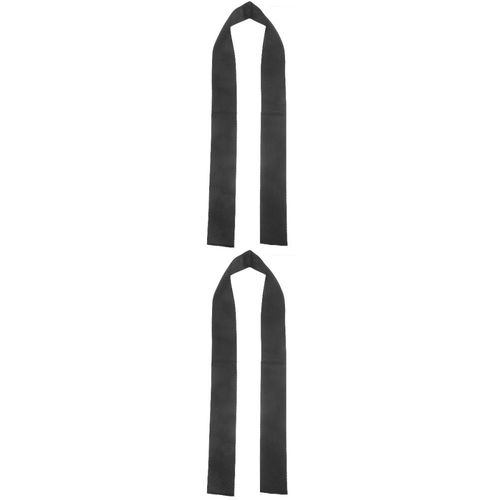 2Pcs Reusable Winch Rope Protector Sleeve for Atv Winch Black — image 1