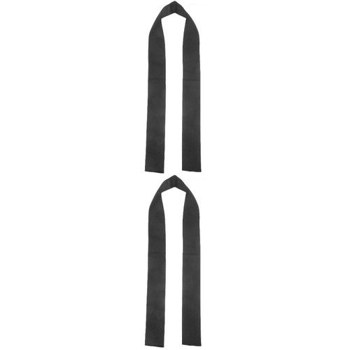 2Pcs Reusable Winch Rope Protector Sleeve for Atv Winch Black
