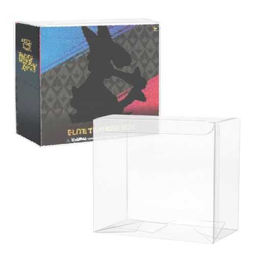 Clear Plastic Protector for Pokemon ETB Box 0.5mm Display Case Storage 1-80 Pack — image 1