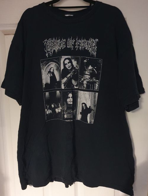 Cradle of Filth XL Vintage T-Shirt AS PICTURED Death Metal Band — image 1