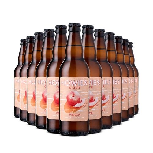 Howies Fruit Cider - Berry Flavour 12 x 500ml Glass Bottles