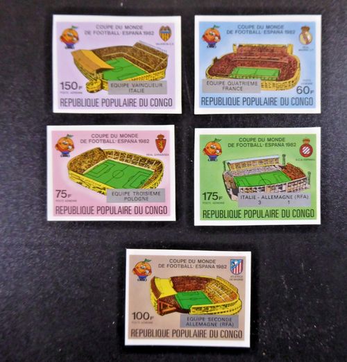 Football II, Top Collection UNC Series (22) & Special Blocks (101), **/MNH — image 22
