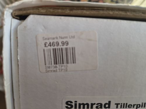 Simrad Tillerpilot TP10 Autopilot — image 4