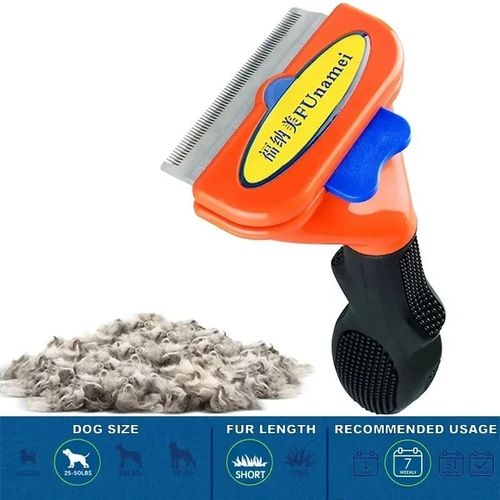 Large Dog Hair Removal Comb Pet Grooming Brush Cat Undercoat Deshedding Tool — image 10