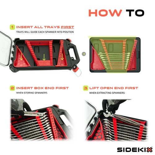 Toolbox Spanner Organiser for Wrenches | Packout Spanner Insert for MAX BITE — image 8