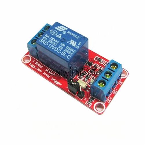 12V 1 Channel Relay Module With Optocoupler Isolation High and Low Level Trigger — image 4
