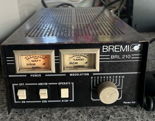 Bremi BRL-210 Valve Power Amplifier 26-30 MHZ