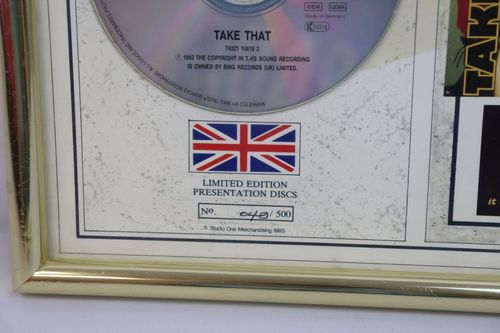 Take That Limited Edition Presentation Disc It Only Takes A Minute — image 3
