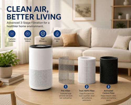2 Pack Core 200S-RF Replacement Filter for LEVOIT Core 200S Air Purifier — image 5