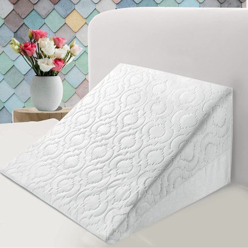 Wedge Pillow Support Bed Cushion Back Foam Rest Leg Uk Reflux Orthopaedic Back — image 1