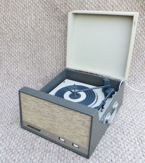 SUPERB 1963 ALBA 212 VINTAGE RECORD PLAYER - FULLY SERVICED & WORKING