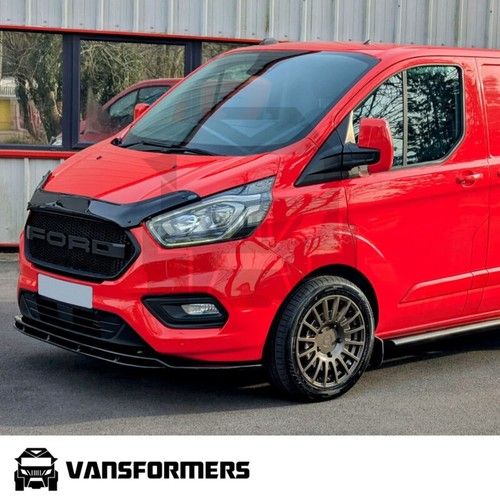 Ford Transit Custom Lower Front Splitter 2018+ Lower Bumper Lip ABS
