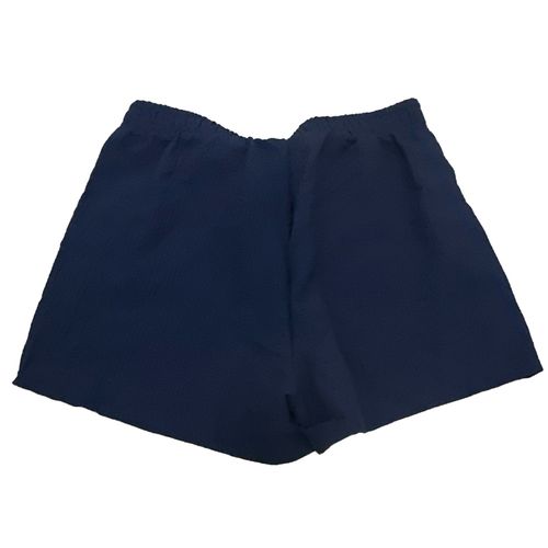 Women’s Navy Shorts Drawstring Closure Elastic Waist One Size — image 2