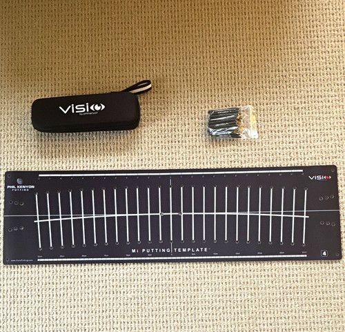Visio Mi Putting Template Arc Class #4 w/ Carrying Case & Alignment Tees