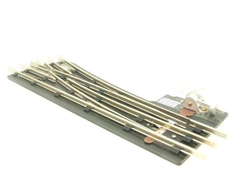 Maldon Track O Gauge F8, RH Right Hand 38" Radius Point 3 Rail With C/Plates — image 2