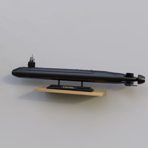 1:350 Scale US SSBN-X Columbia Class Submarine Future Next Gen Ohio Replacement — image 2