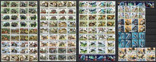 WWF 60. anniv. 2021 collection 36 sets / 7 countries CV Michel €678 MNH #CNA444 — image 1