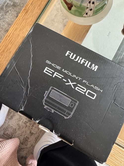 Fujifilm EF-X20 Hot Shoe Strobe Flash for Fujifilm X Digital Camera w/ Case — image 5