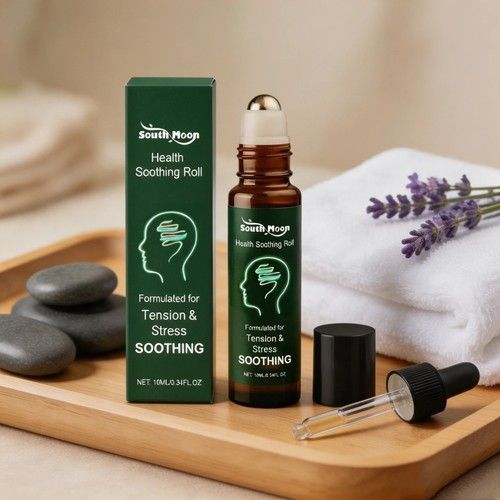 Florus Migraine Relief Roll On Head Discomfort Relief Oil Soothing Head Relief