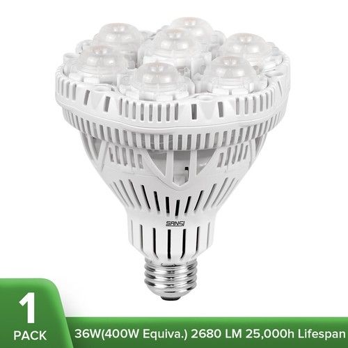 SANSI Grow Lights for Indoor Plants 10W 36W 40W Full Spectrum LED Plant Lamp UK