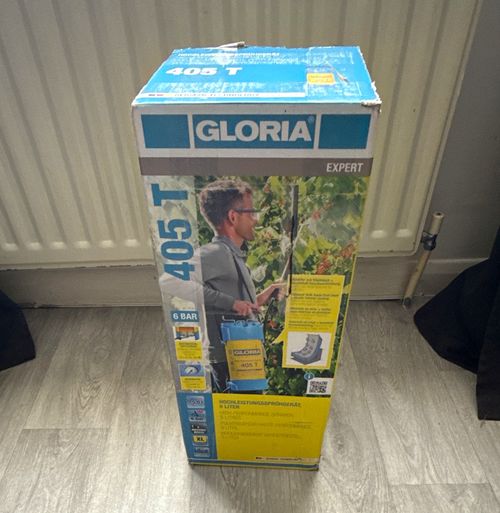 GLORIA 405 T Tank Sprayer Manual 5L Capacity 6 bar Pressure Blue/Yellow — image 1