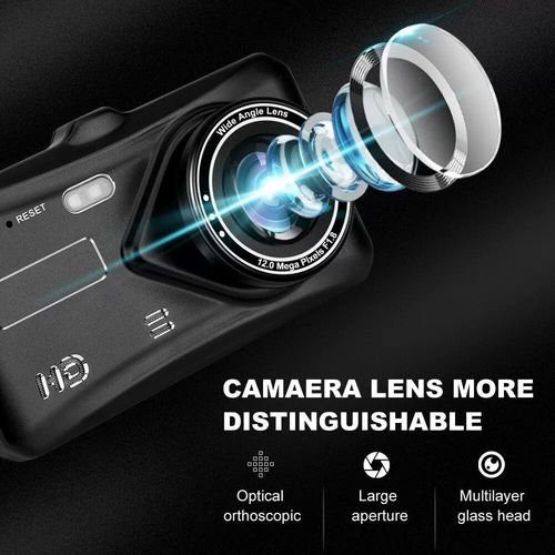 4" Dash Cam Pro Car Camera Recorder Dual Front and Rear HD 1080P Night Vision UK — image 12