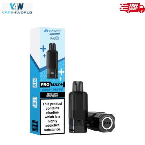 Hayati Pro Max Plus 6000 Prefilled Pods Only 6k Puffs 20mg - Free Fast Dispatch