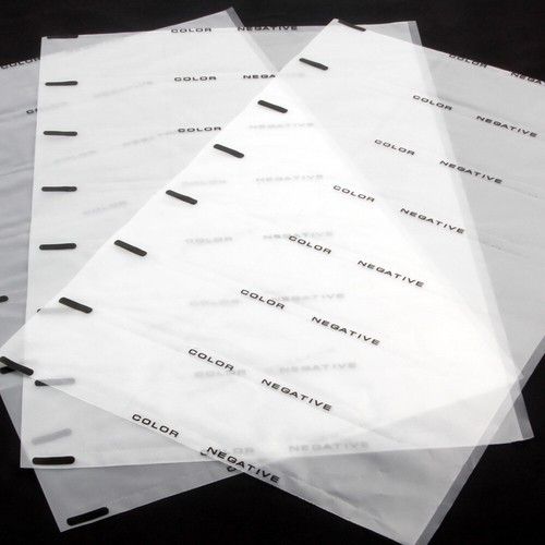 30x Acid-Free Archival Negative Storage Page 35mm 135 36EXP Film Album Sleeves