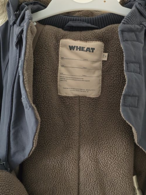 WHEAT Snow Suit Nickie Grey Blue Size 80/12M ORIGINAL & PRE-LOVED — image 6