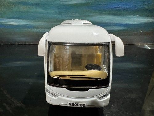 PERSONALISED Name Coach Bus Toy car Model boy girl dad mom uncle grandad brother