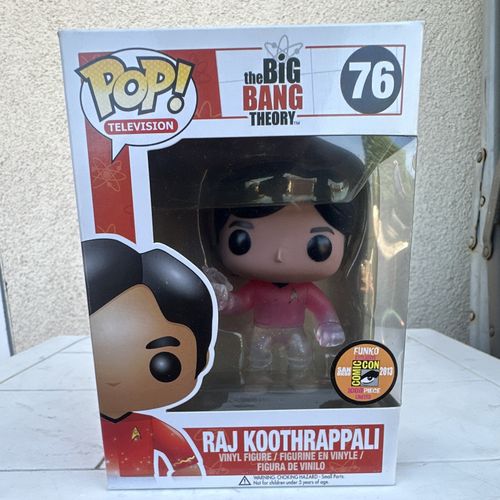 Funko Pop! Television The Big Bang Theory Raj Koothrappali Vinyl Figure #76 — image 1