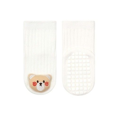 2 Pack Cartoon Animal Baby Socks Boy Girl Cotton Anti Slip Newborn Toddler Socks