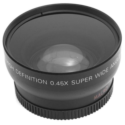 52MM 0.45x Fisheye Wide Angle Macro Lens for Nikon D3200 D3100 D5100 D7000