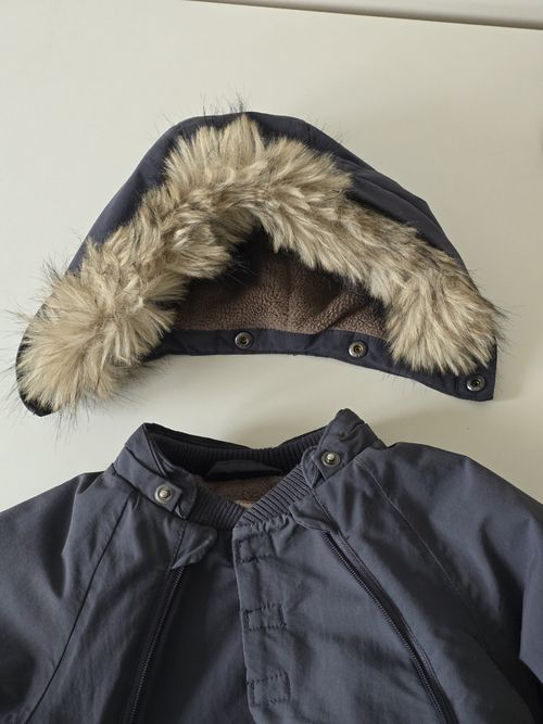 WHEAT Snow Suit Nickie Grey Blue Size 80/12M ORIGINAL & PRE-LOVED — image 7