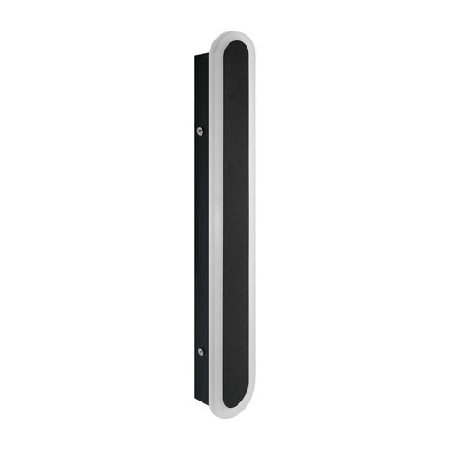 LED Linear Oval/Rectangular Wall Light Black Modern CCT IP65 Indoor/Outdoor Lamp — image 2