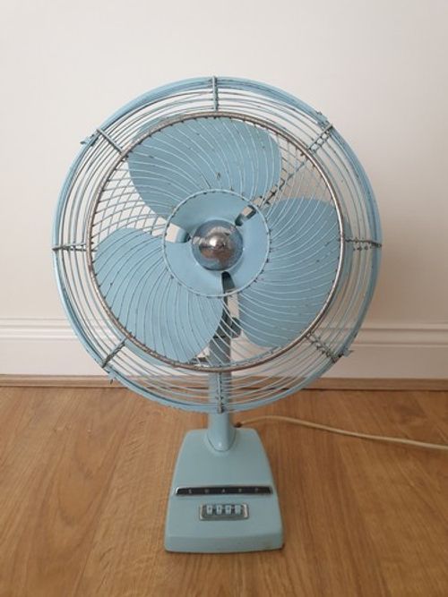 Vintage SHARP PD-243 Style Japanese Electric Fan – Showa Era Retro Design