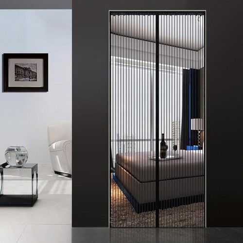 Magnetic Mesh Door Magic Protection Curtain Snap Fly Bug Insect Mosquito Screen 