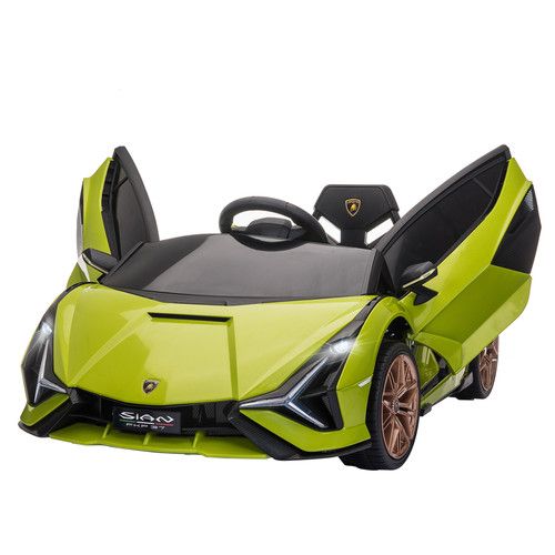 12V Kids Lamborghini SIAN Ride On Car Remote Control Electric Toy Car