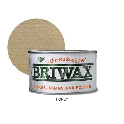 Briwax Original Wax Polish Cleans Stains Natural Wood Furniture Restorer Paste
