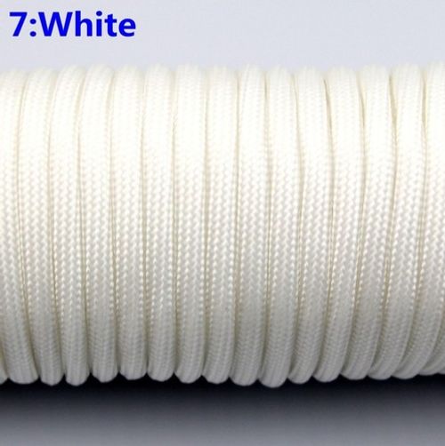 550 Paracord 4mm 7 Strand Core Parachute Cord Lanyard Camping Hiking Tent Rope