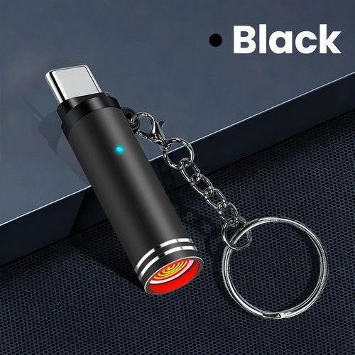 Mini Type C Mobile Phone Cigarette Lighter Air Blowing Cigarette Lighter Outdoor